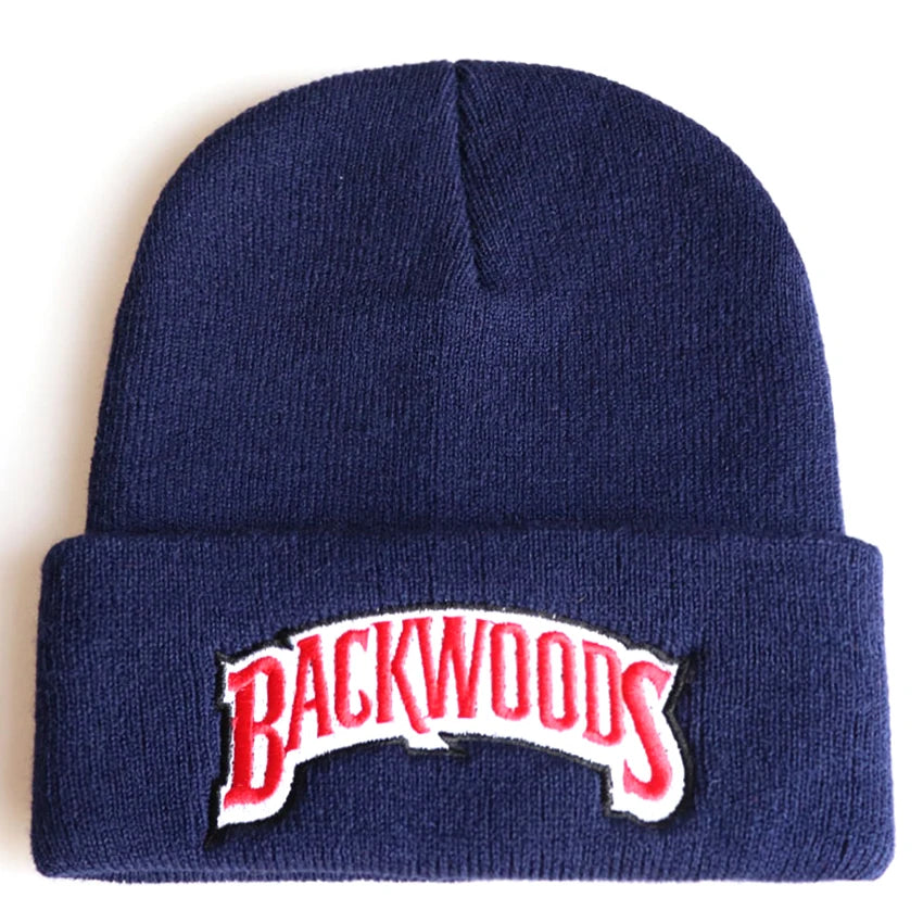 BACKWOODS Winter Knitted Hat Beanie Outdoor Skiing Knit Hat Skully For Men And Women, Multi- Color.