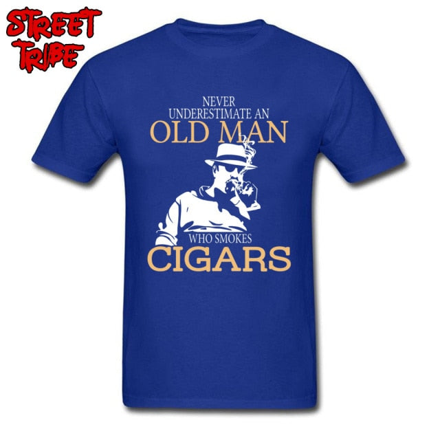 Cigars Men Funny T-shirt Breaking Bad TV T Shirt Character Print Movie Swag Clothing