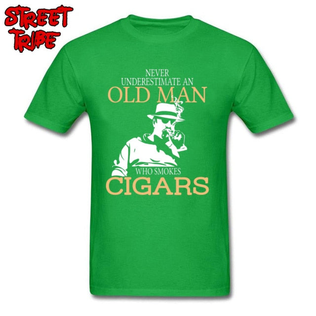 Cigars Men Funny T-shirt Breaking Bad TV T Shirt Character Print Movie Swag Clothing