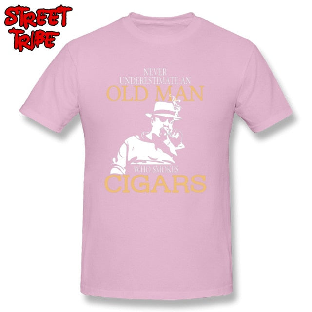 Cigars Men Funny T-shirt Breaking Bad TV T Shirt Character Print Movie Swag Clothing