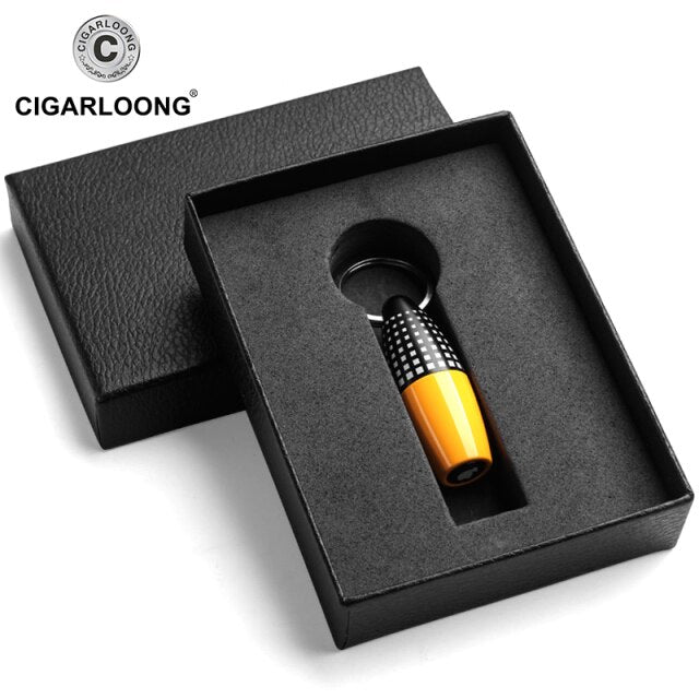 Portable Cigar Punch For Pocket Or Key Ring For Those Who Do Not Like The Traditional Cut