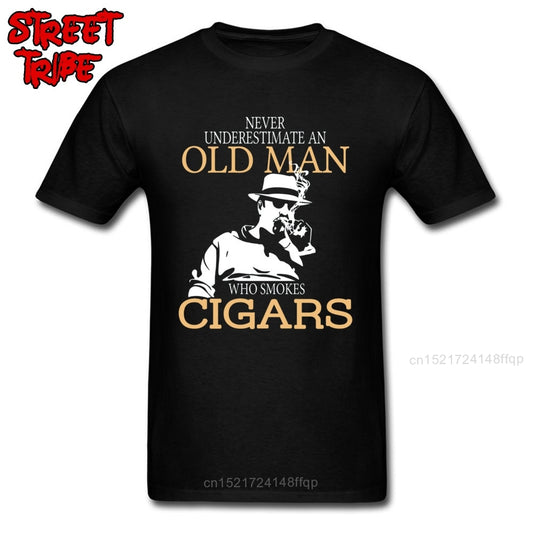 Cigars Men Funny T-shirt Breaking Bad TV T Shirt Character Print Movie Swag Clothing