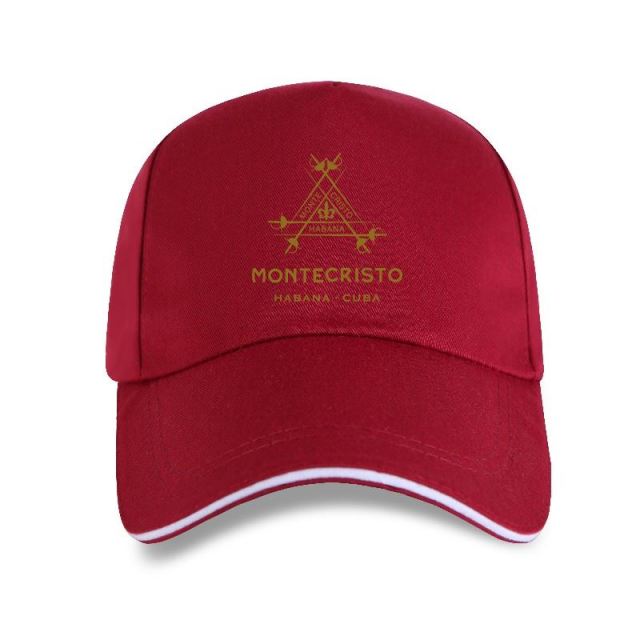 New 2021 MONTECRISTO Cuba Premium Cigars Est-1935 Mens Baseball Cap.