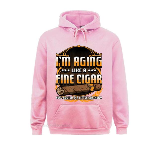 Humorous Smoke Cigar Hoodie Funny Cigar Lover New Hoodie New Fashion Men And Women Wear Variety Colors.