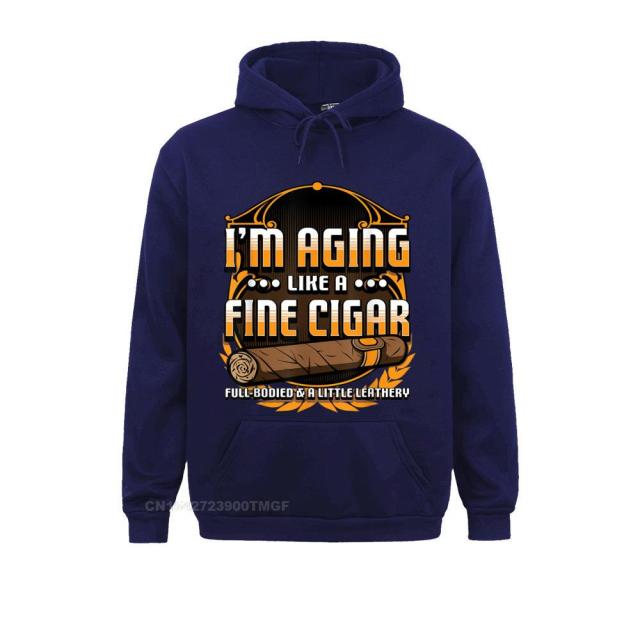 Humorous Smoke Cigar Hoodie Funny Cigar Lover New Hoodie New Fashion Men And Women Wear Variety Colors.