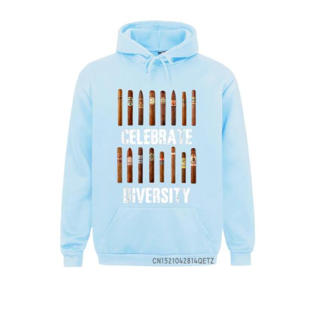 Celebrate Diversity In Your Smokes Cig Clothes Newest Long Sleeve Hoodie Variety Colors And Unisex.