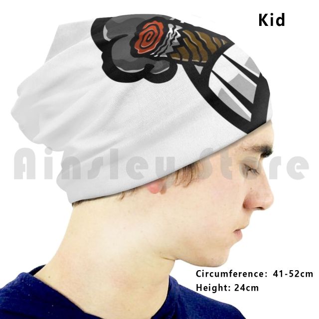 Mouth And Cigar Smoke Designed Beanie Pullover Caps Comfortable Unisex And Multi Sized.