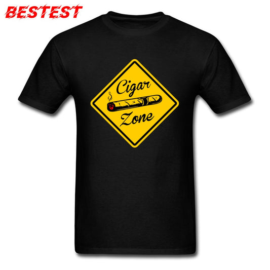 T-shirt "Cigar Zone" Assorted Colors & Sizess